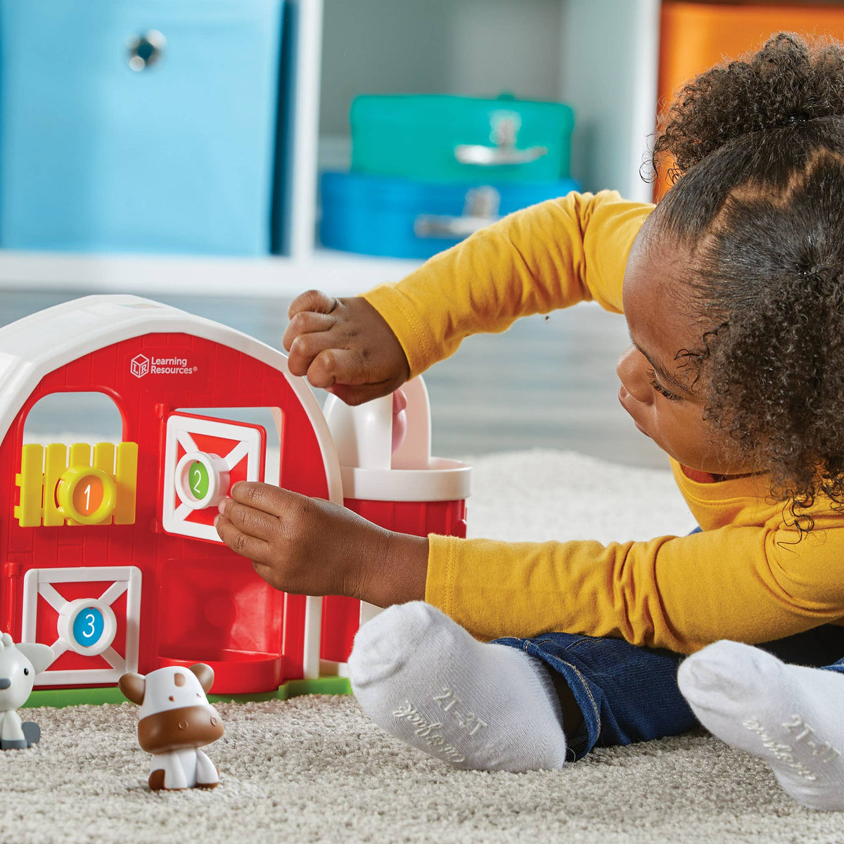 Peekaboo Learning Barnyard Playset