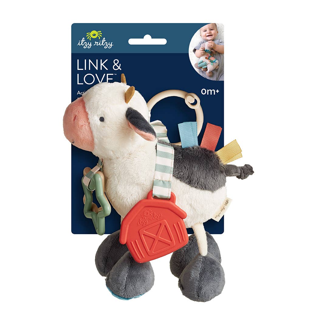 Cow Link &amp; Love Activity Plush