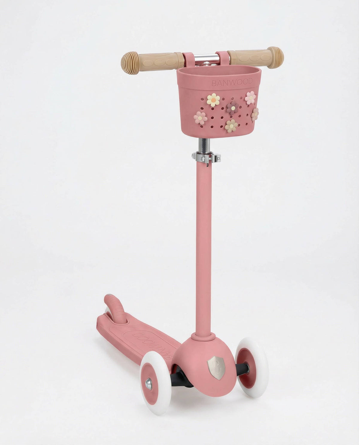 BANWOOD PIN & RIDE BASKET - RASPBERRY