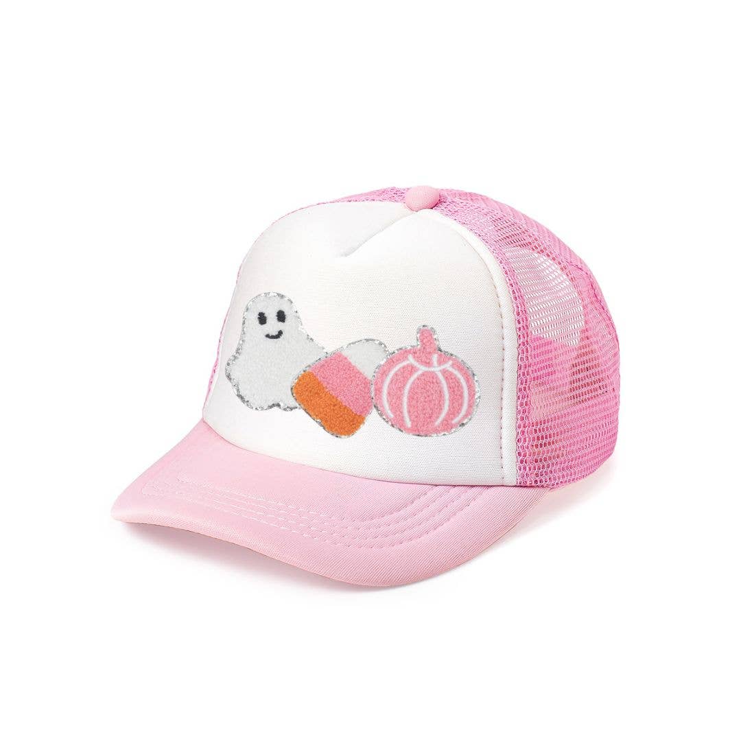 Halloween Treats Patch Trucker Hat