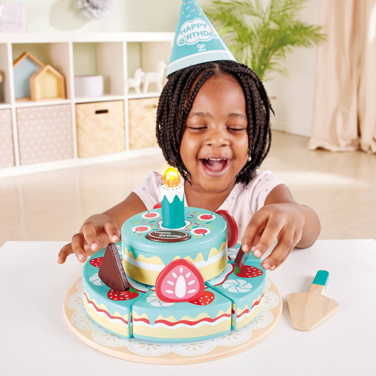 Interactive Happy Birthday Cake