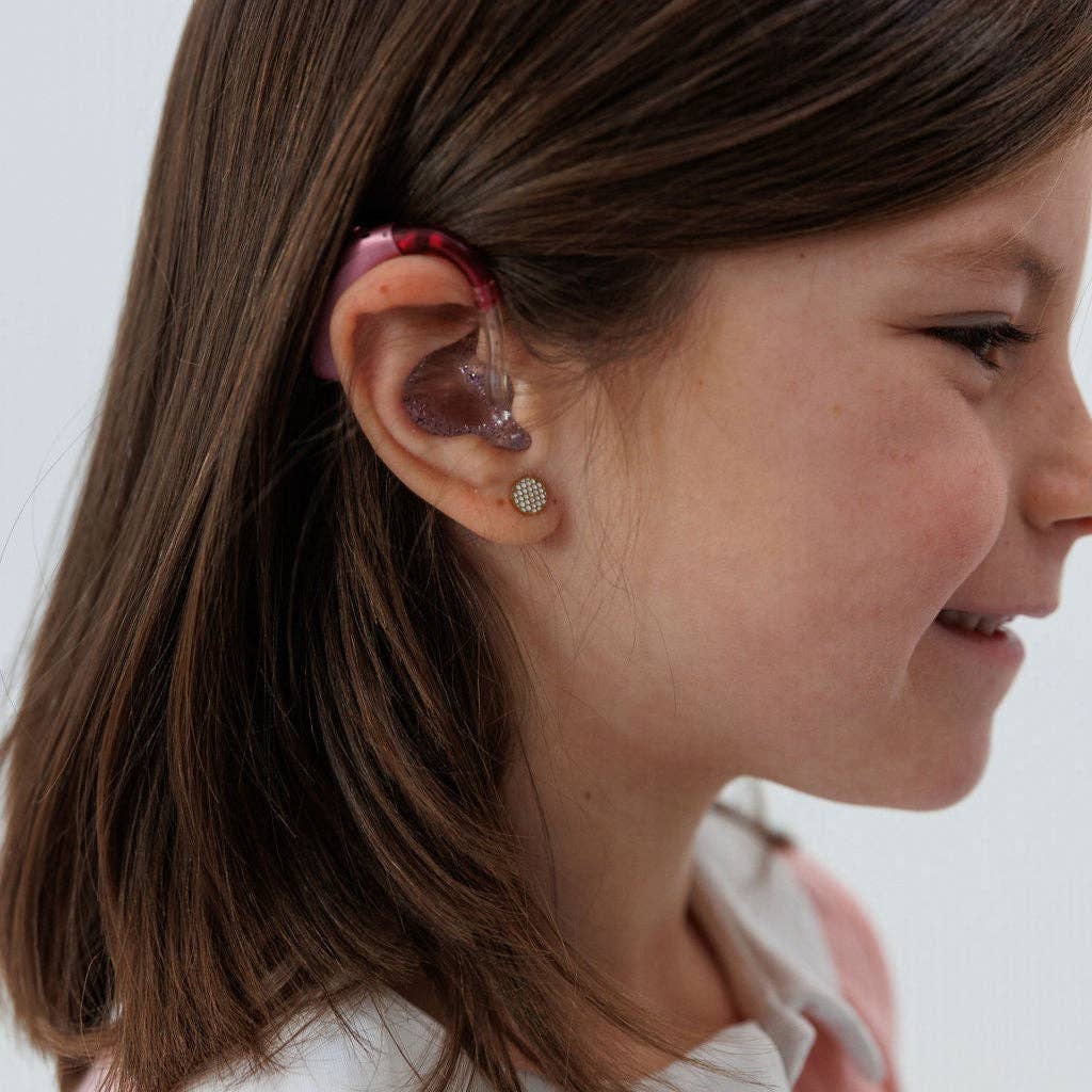 Pip Pop Post - Sports Balls Stud Earrings - Hypoallergenic, Flat Back, Girl: Pair / Soccer Ball
