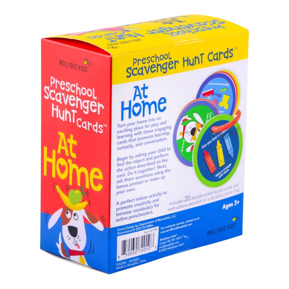 Preschool Scavenger Hunt Cards