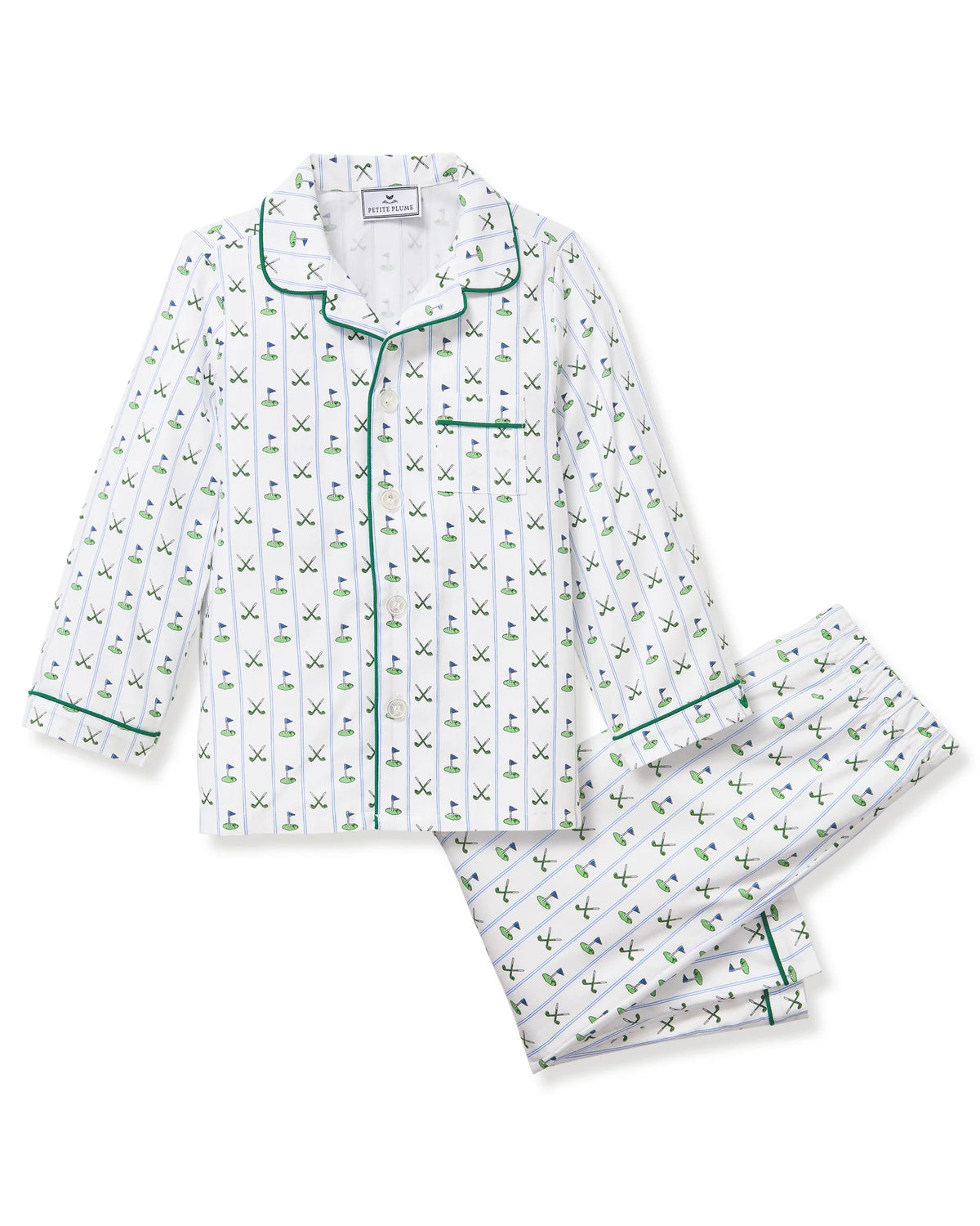 Kid's Twill Pajama Set