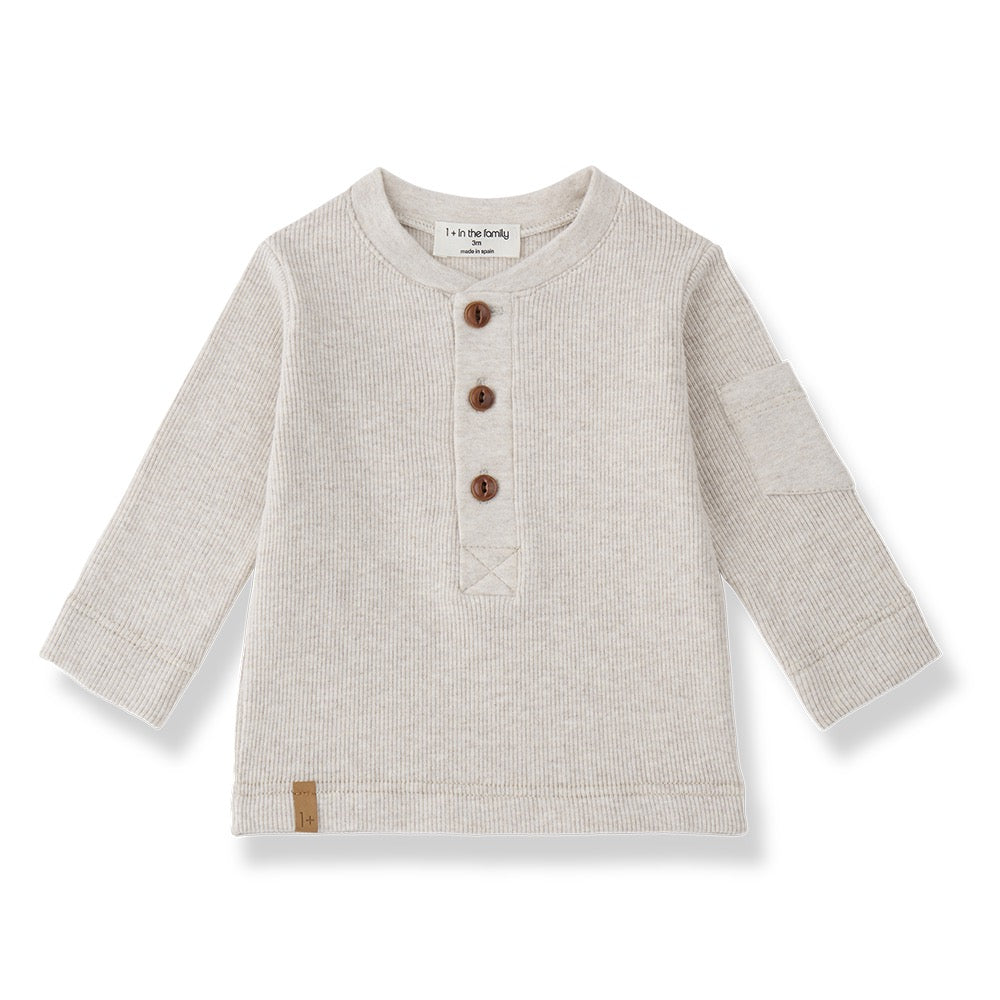 CUNEO Henley T-shirt