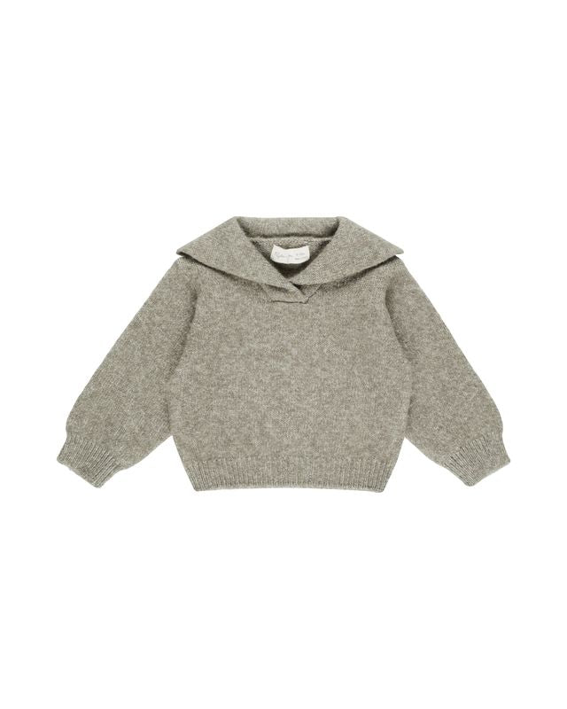 Cash Pullover || Heathered Laurel