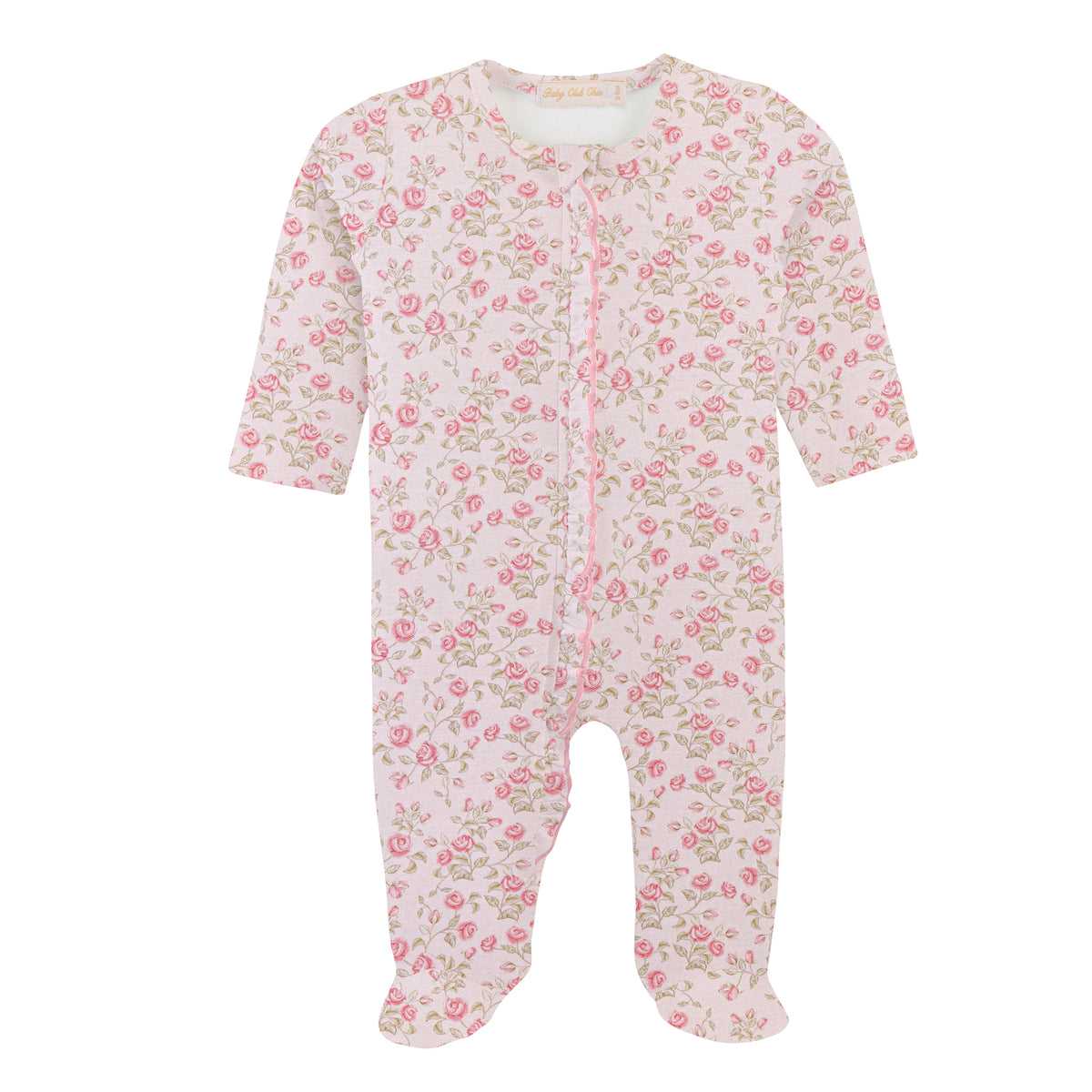 Velvet Petals Pima Footie
