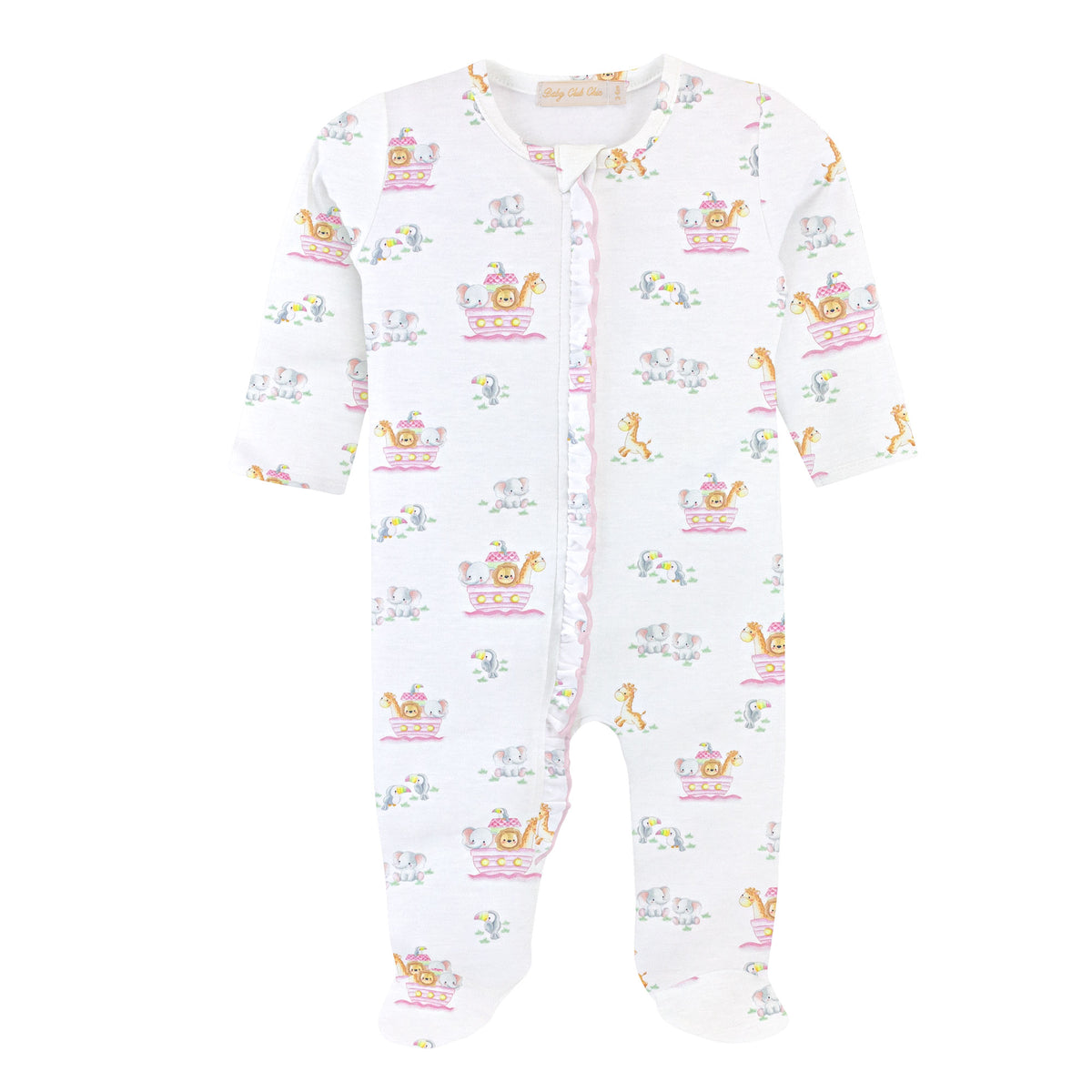 Noah's Ark Ruffle Footie