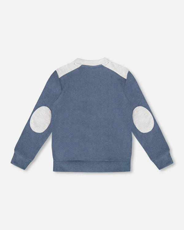 Jersey Top w/ Elbow Patch