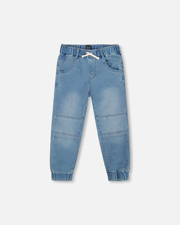 French Terry Denim Jogger