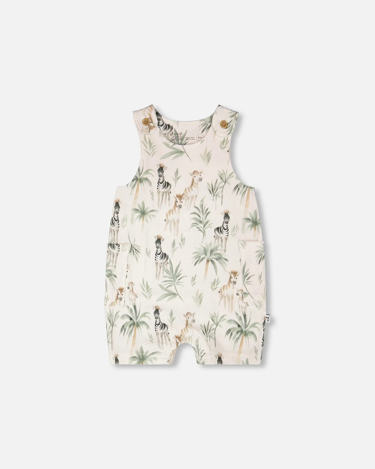 Zebra Romper