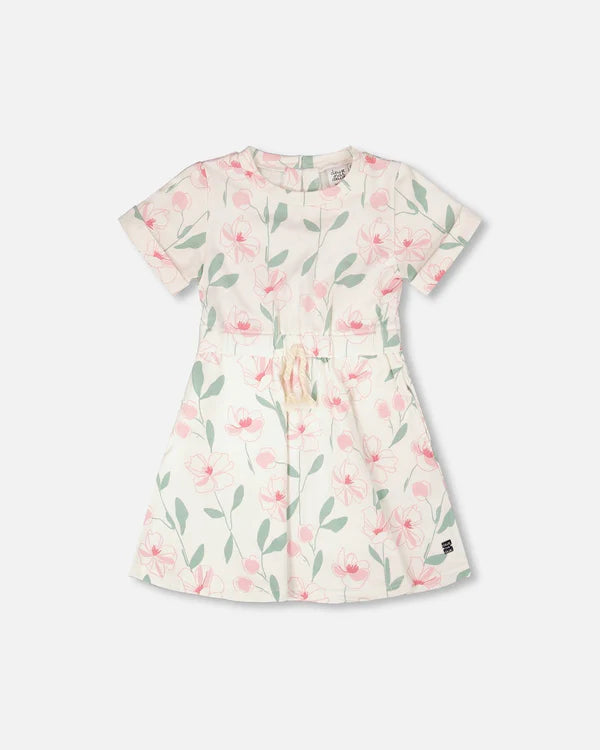 Floral French Terry Dress