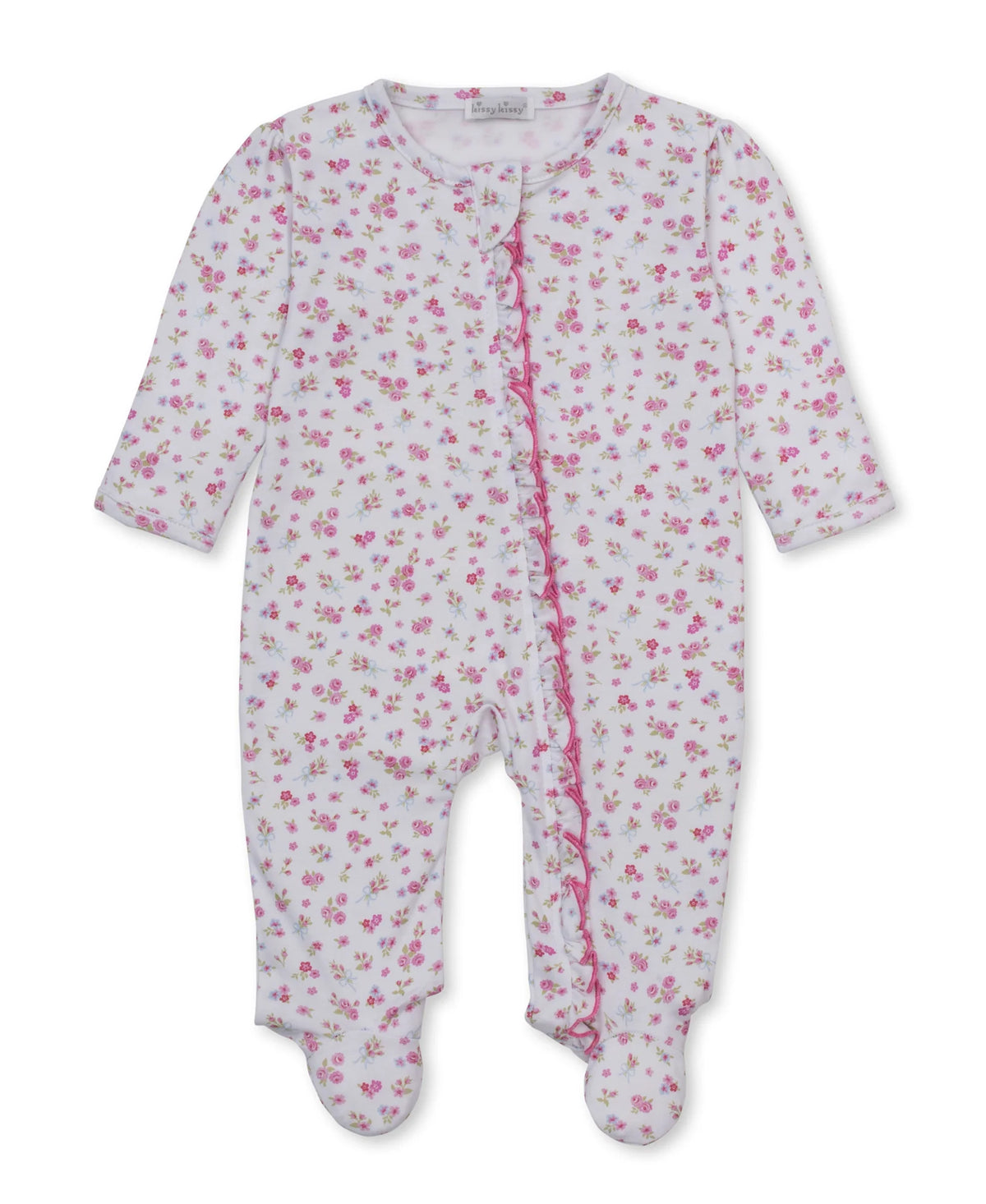 Rose Renaissance Floral Footie