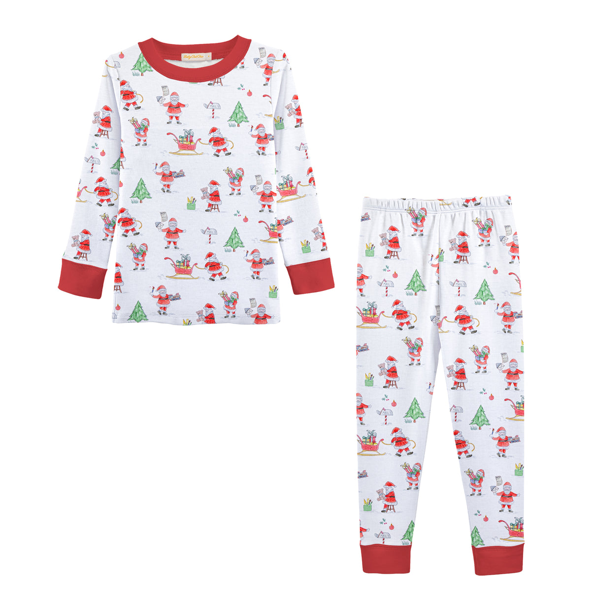 Santa's Workshop Pajama Set