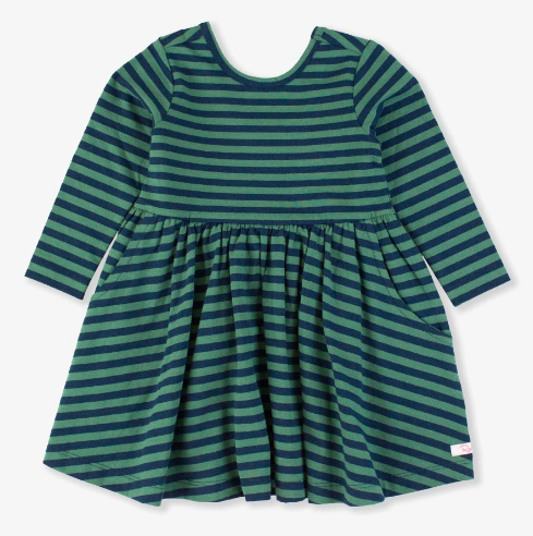 Striped Twirl Dress