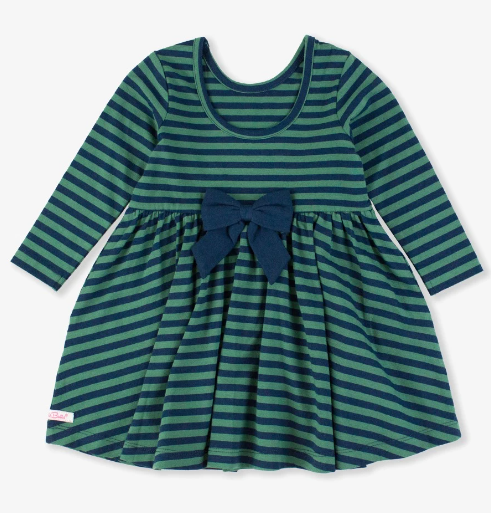 Striped Twirl Dress