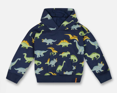 Dino Fleece Hoodie