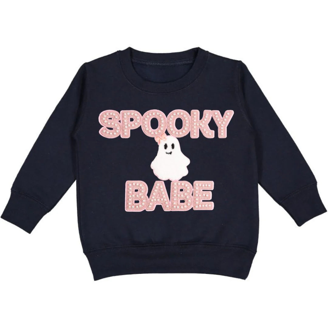 Spooky Babe Patch Sweatshirt