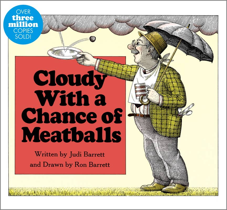 Simon & Schuster - Cloudy With a Chance of Meatballs by Judi   Barrett: Board Books; 34 pages / English