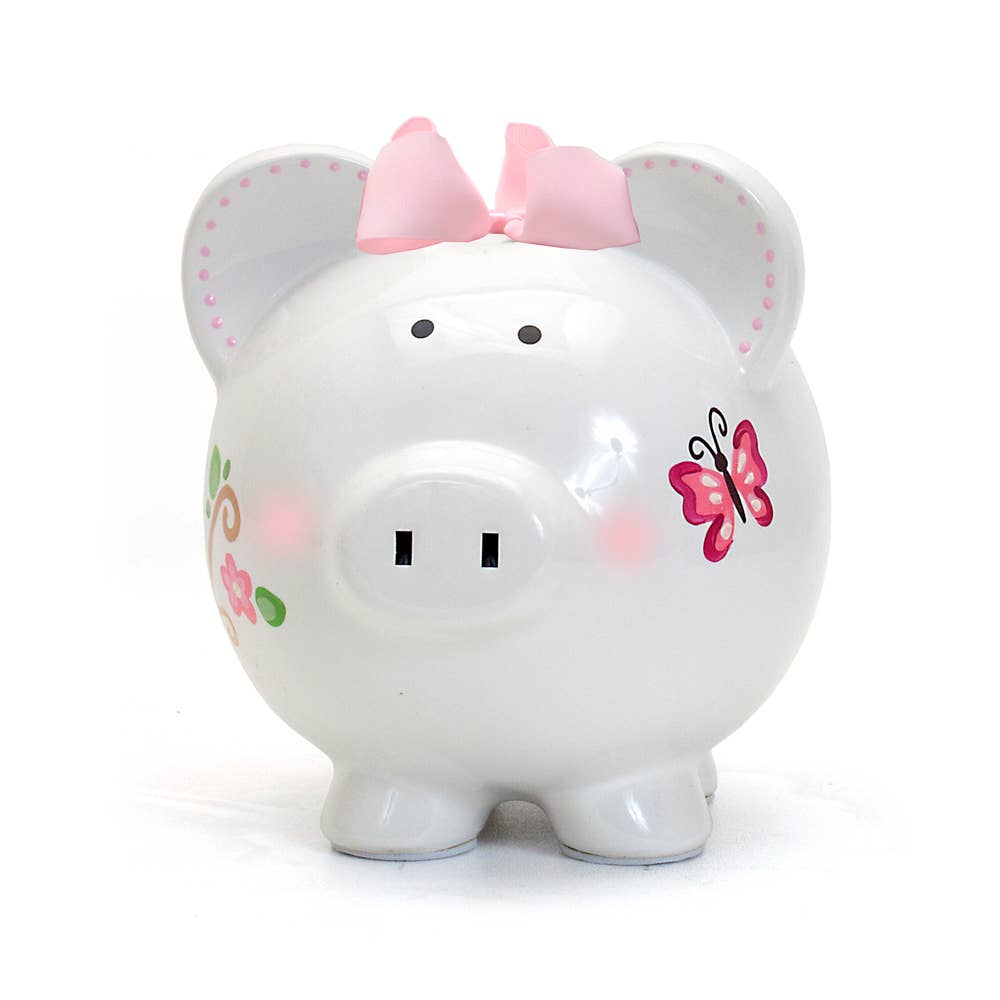 Child To Cherish® - Pink Dotted Owl Pig