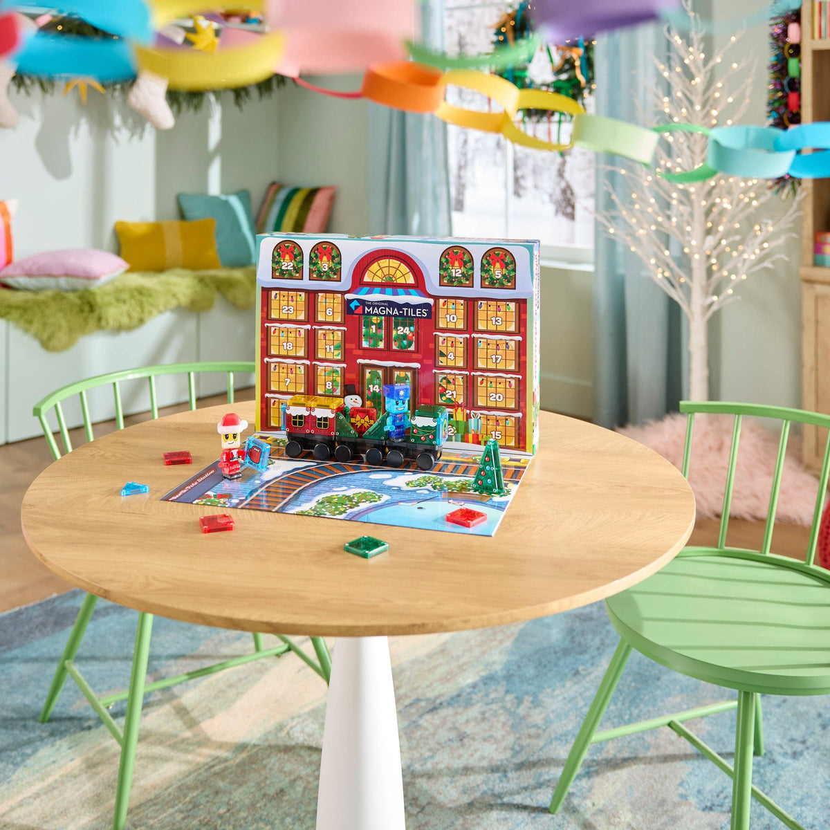 Magna-Tiles - MicroMAGS Advent Calendar 34 Piece Set: Default Title