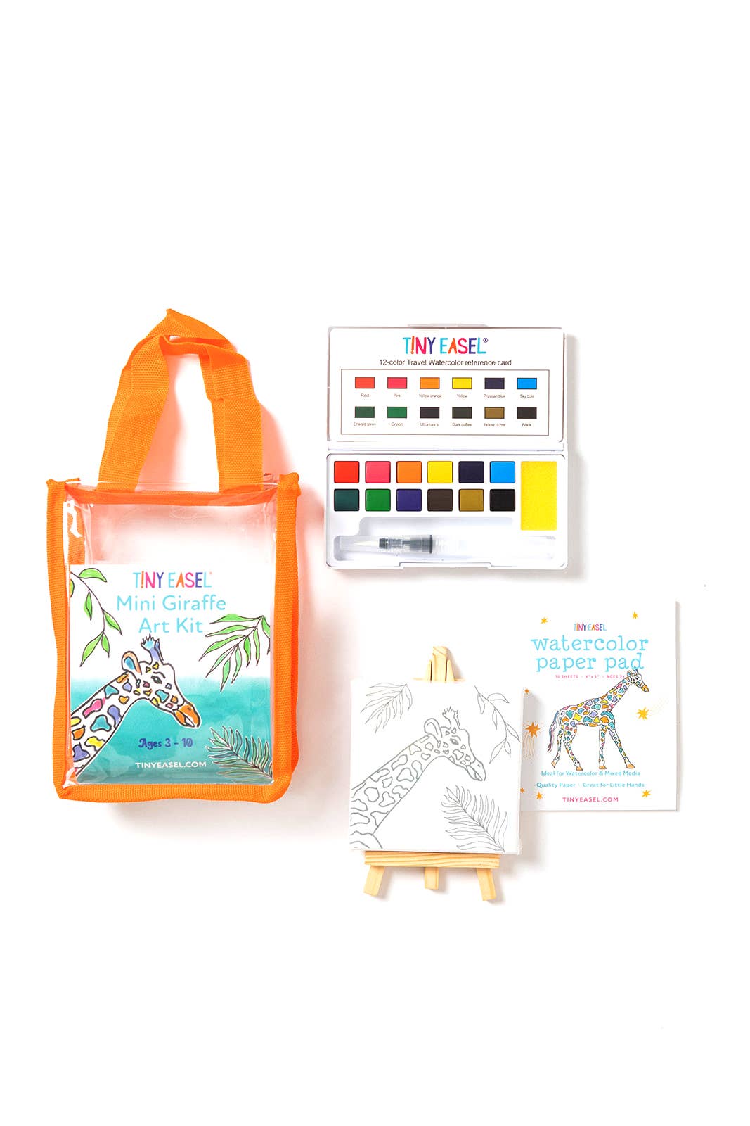 Tiny Easel - Mini Art Kits: Mini Lizard Art Kit