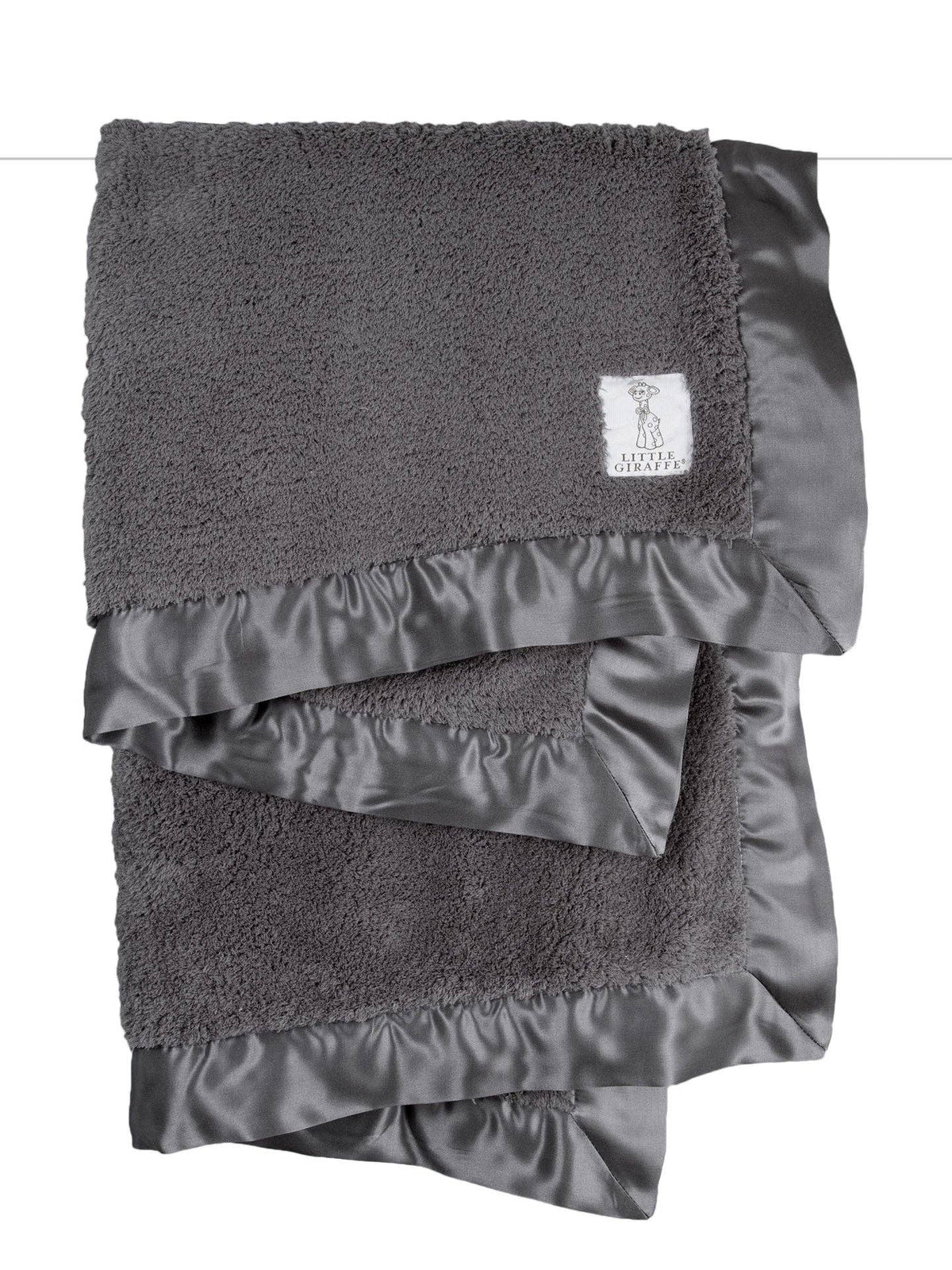 Little Giraffe - Chenille Baby Blanket: Unboxed / Sage