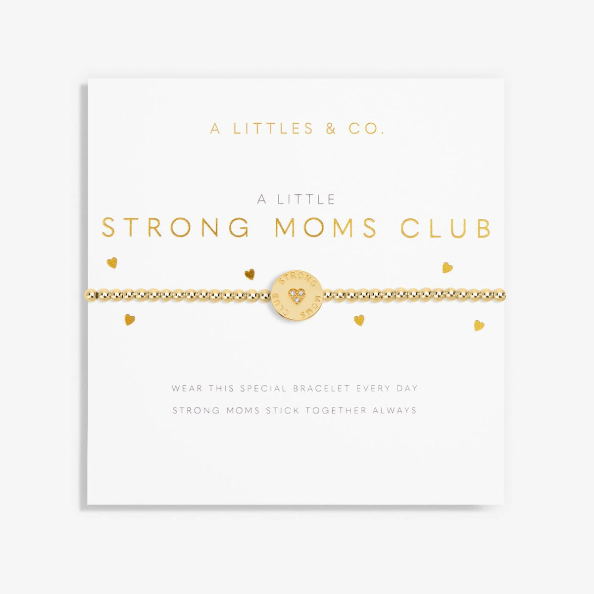 A Little 'Strong Moms Club' Bracelet