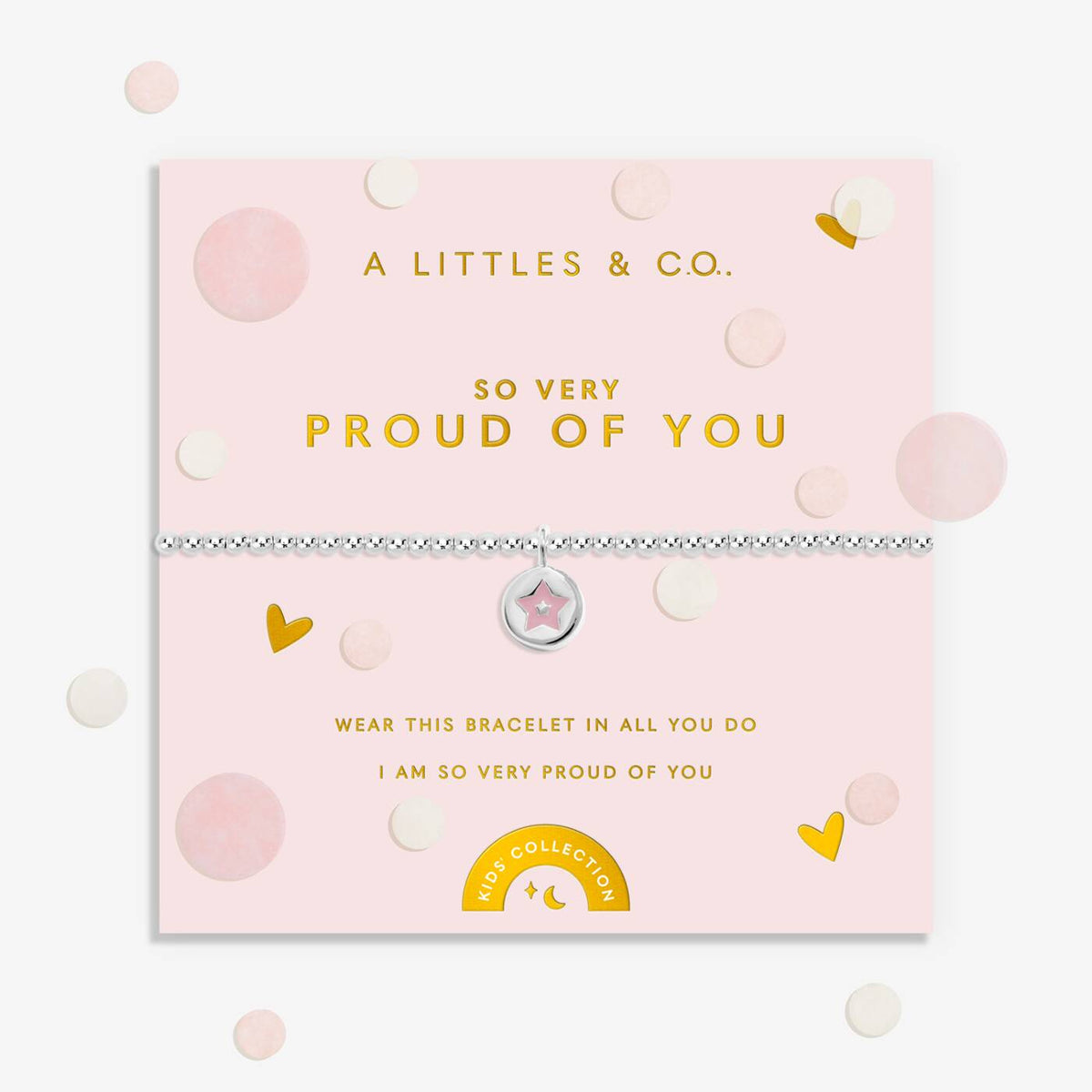 Kids' Confetti A Little 'So Very Proud of You' Bracelet