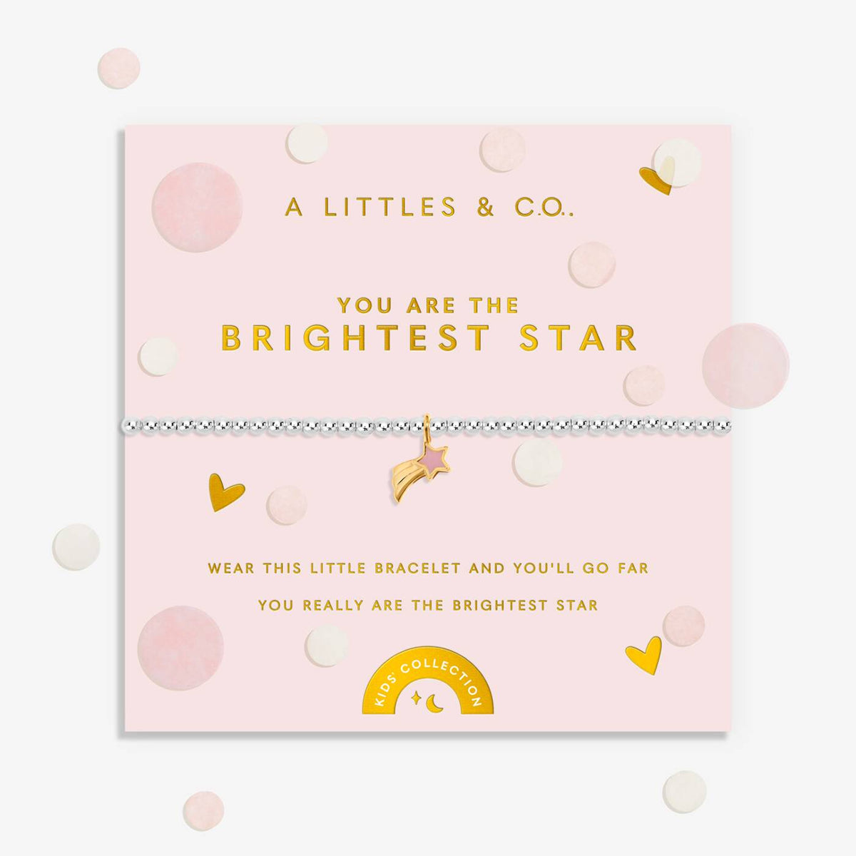 Kids' Confetti A Little 'You Are the Brightest Star' Bracelet
