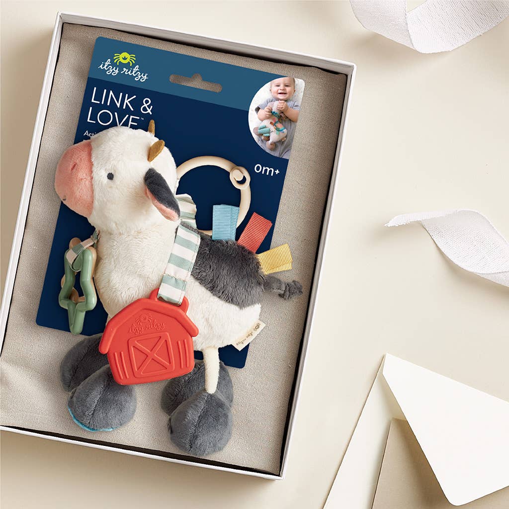 Cow Link &amp; Love Activity Plush