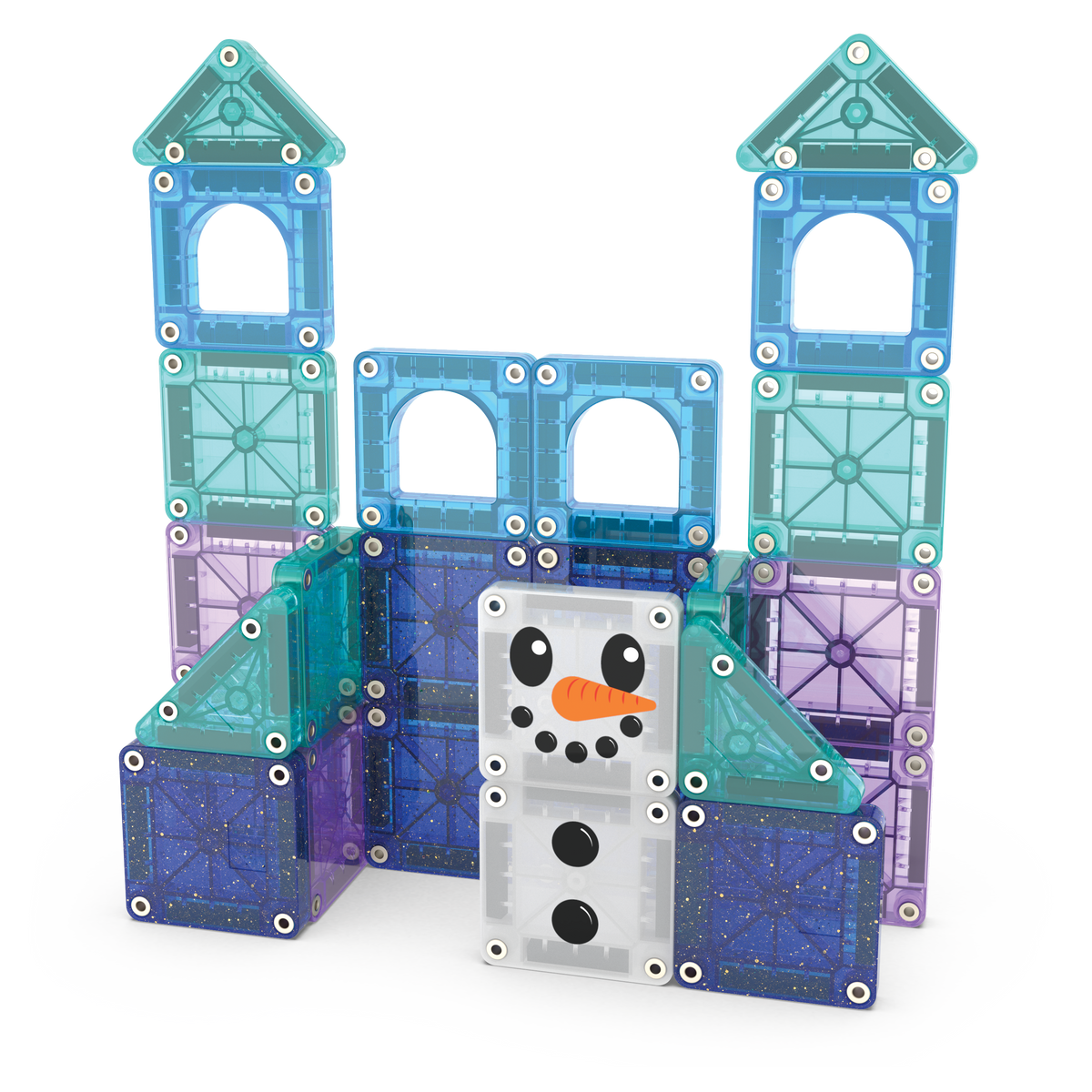 Magna-Tiles - Magna-Tiles Winter Wonder 26-Piece Travel Set