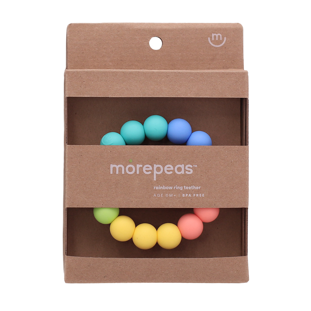 Rainbow Ring Teether: Pastel