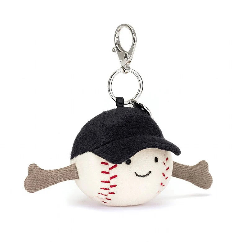 Amuseable Baseball Keychain