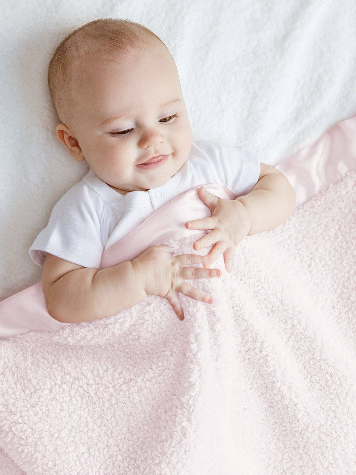 Little Giraffe - Chenille Baby Blanket: Unboxed / Sage