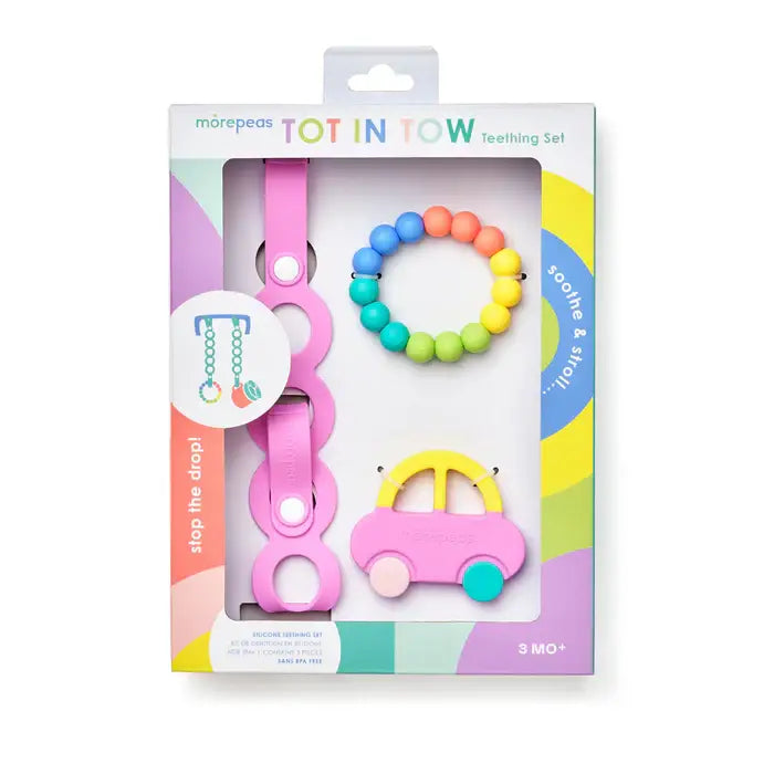 Tot in Tow Teething Set: Grape