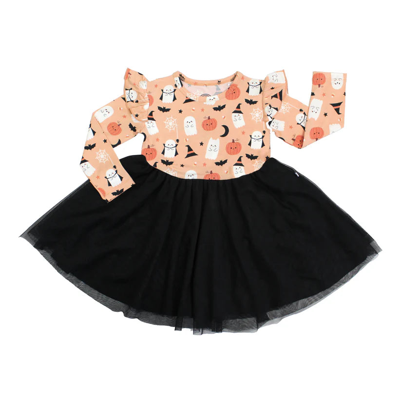 Boo-Tastic Tulle Twirl Dress