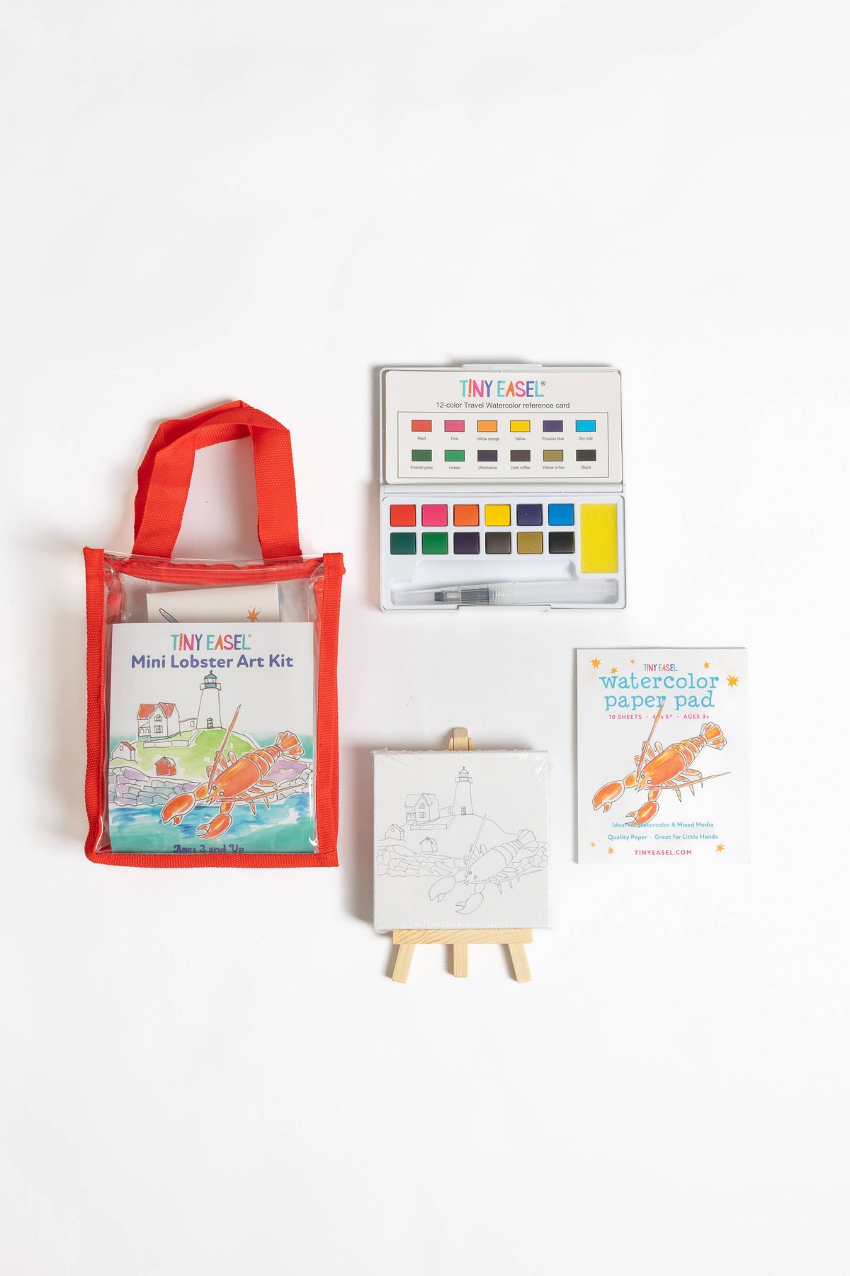 Tiny Easel - Mini Art Kits: Mini Lizard Art Kit