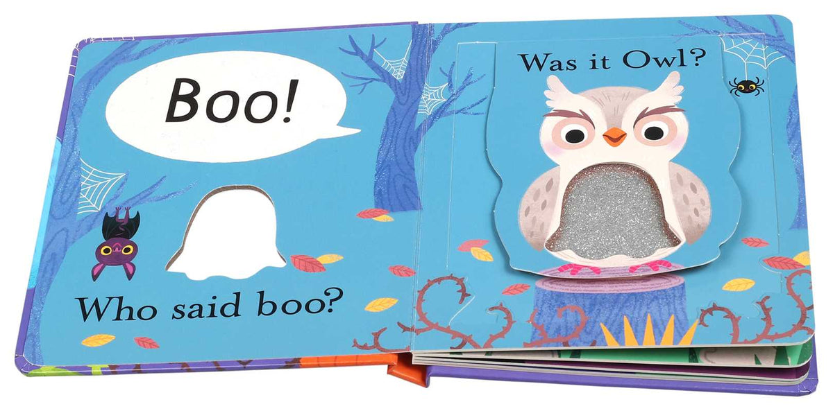 Simon & Schuster - Who Said Boo? by: Board Books; 10 pages / English