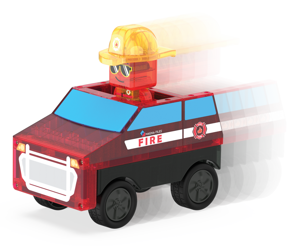 Magna-Tiles - Magna-Tiles Fire Rescue 27-Piece Set