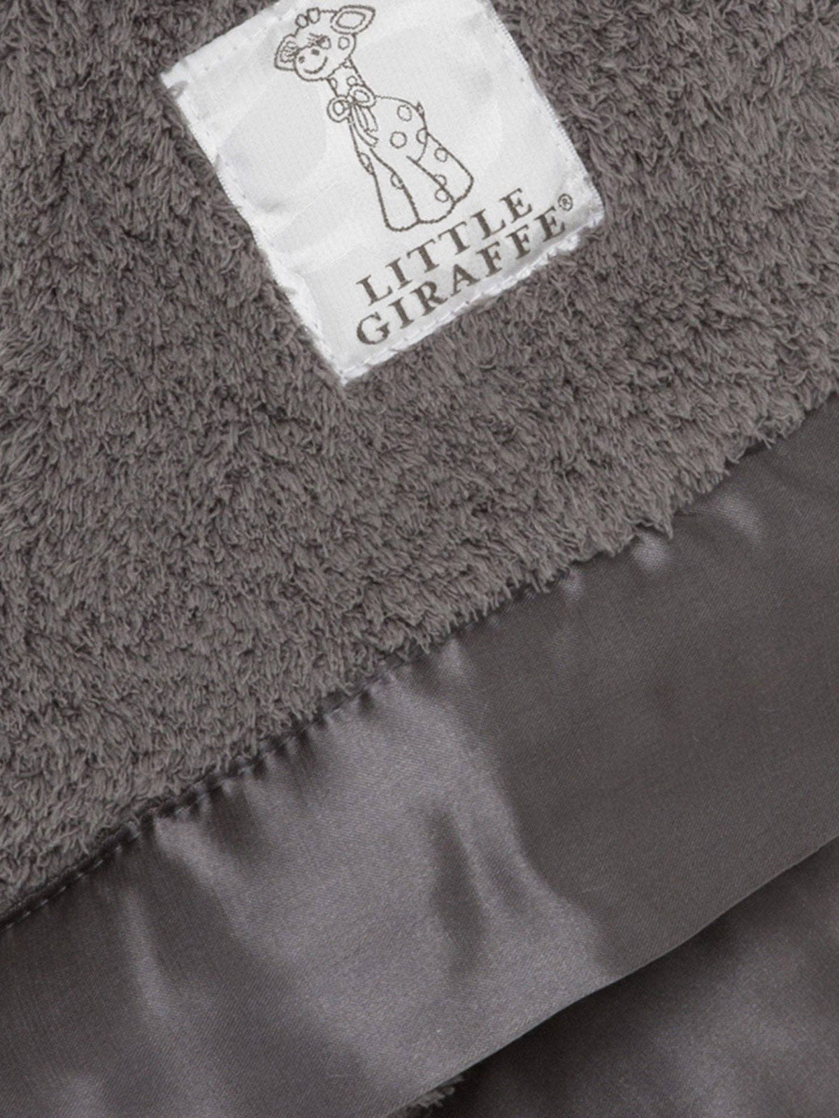 Little Giraffe - Chenille Blanky: Blue