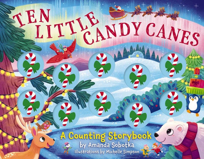 Ten Little Candy Canes