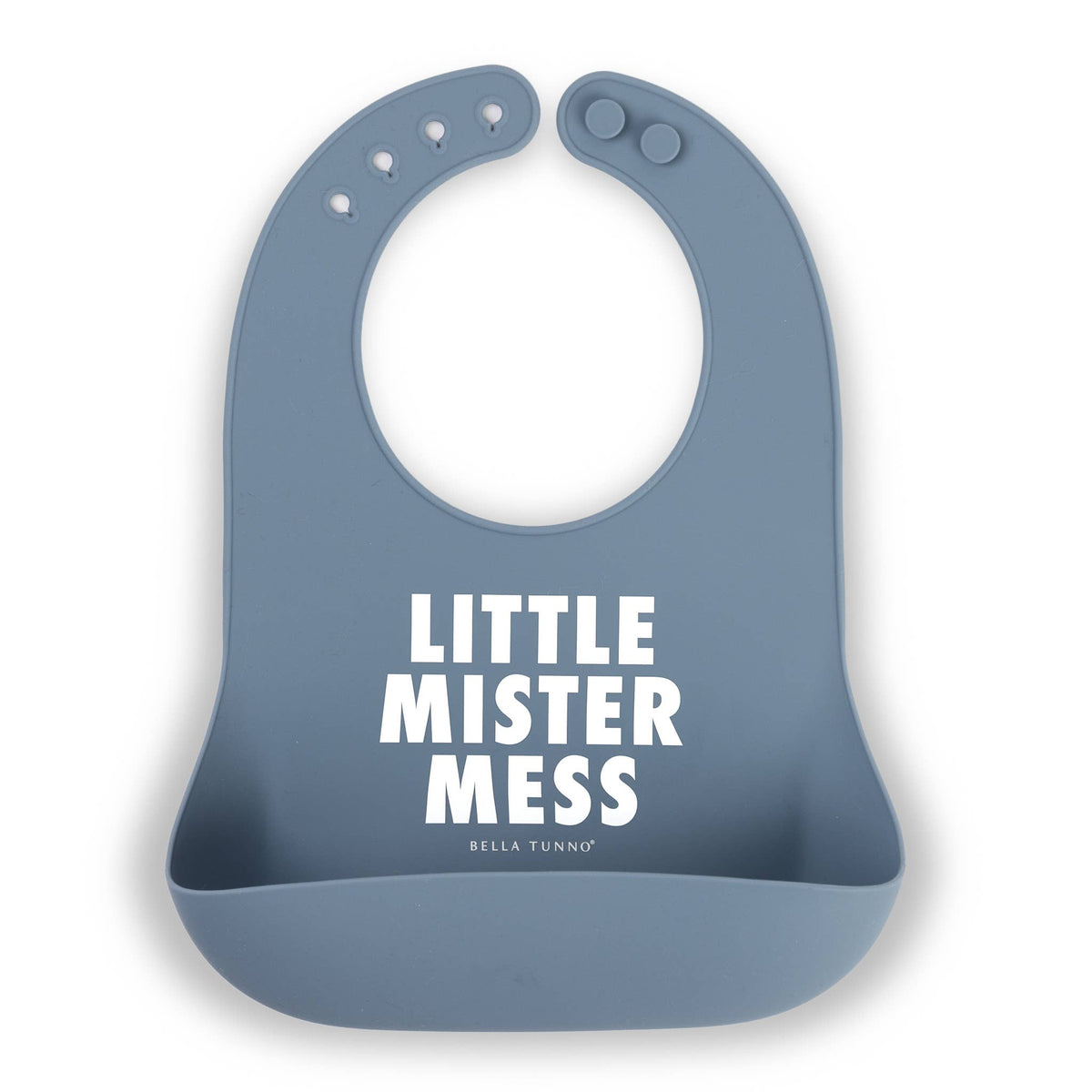 Bella Tunno - Little Mister Mess Wonder Bib: Blue