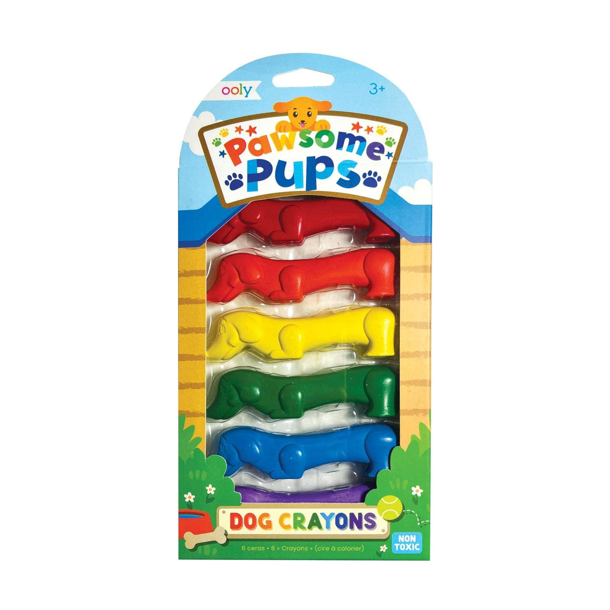 Pawsome Pups Dog Crayons