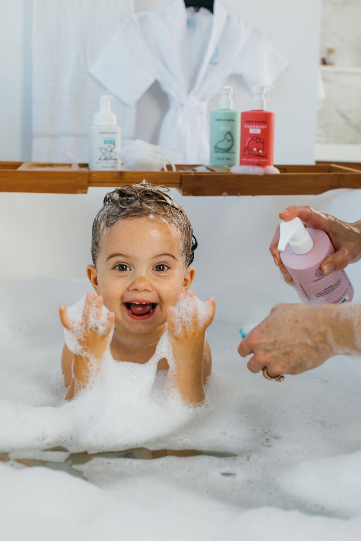 Dabble &amp; Dollop - Tear-Free Coconut Shampoo &amp; Body Wash