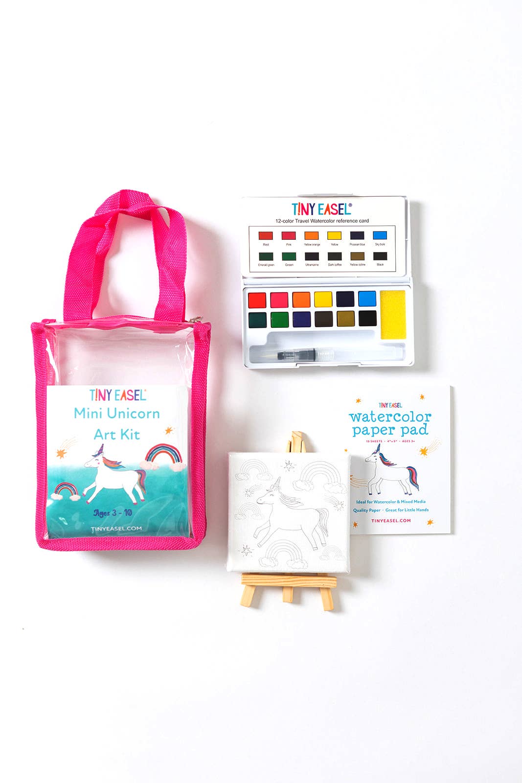 Tiny Easel - Mini Art Kits: Mini Lizard Art Kit