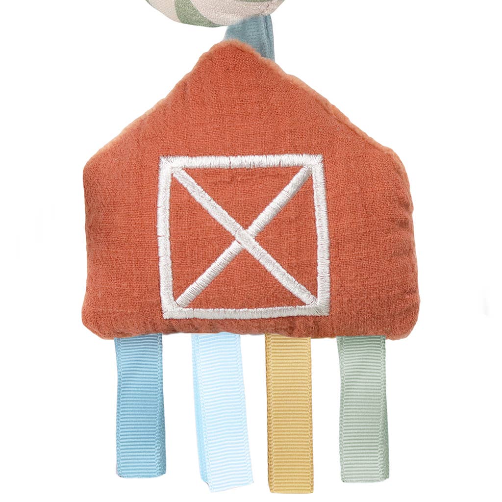 Itzy Bitzy Spiral Car Seat Activity Toy: High Contrast