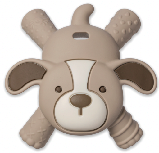 Puppy Ritzy Teether™ Baby Molar Teether: Puppy