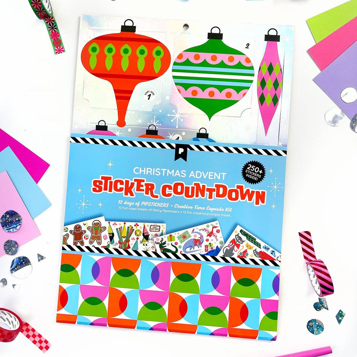 Pipsticks - Christmas Advent Sticker Countdown
