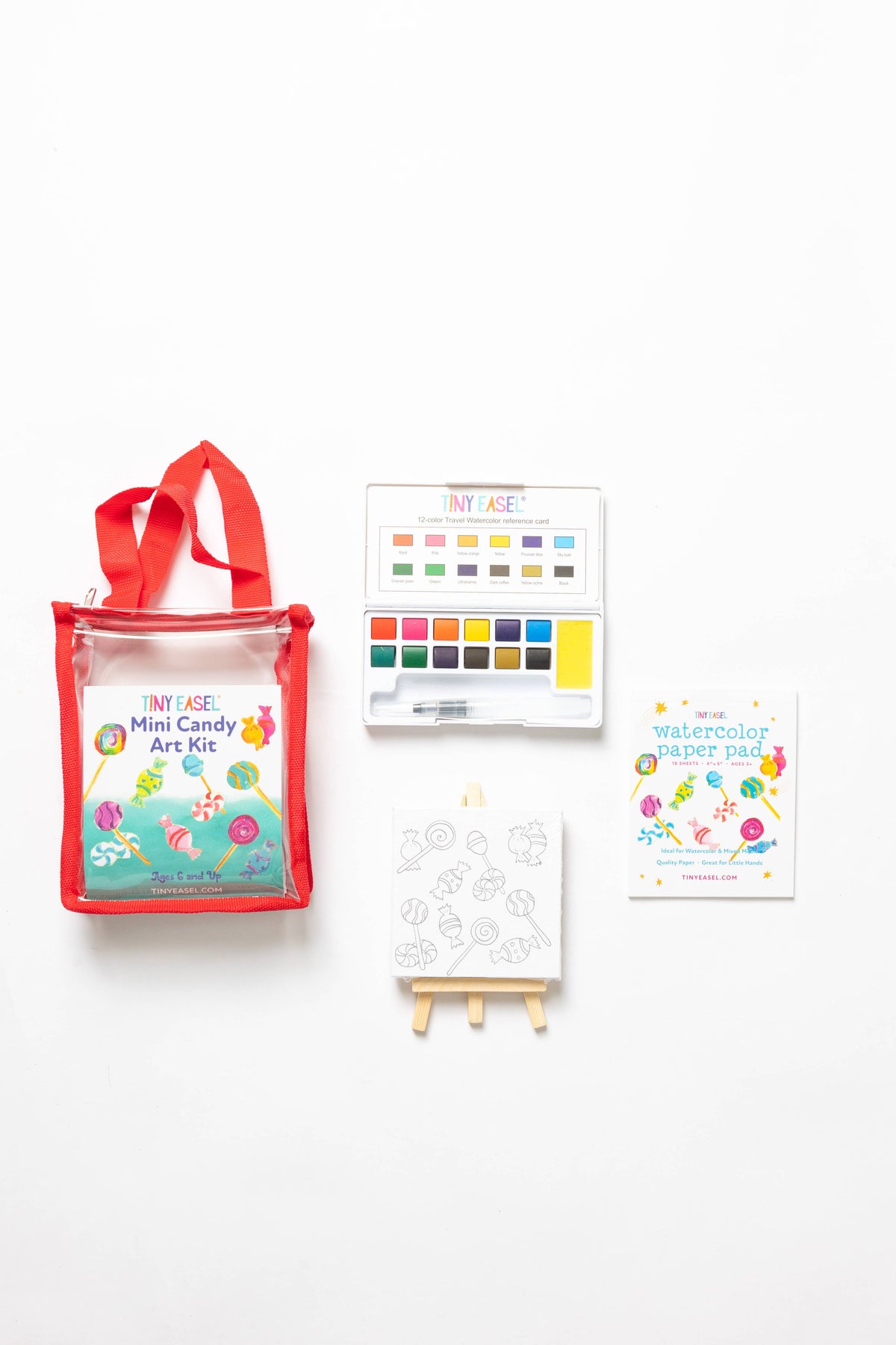 Tiny Easel - Mini Art Kits: Mini Lizard Art Kit